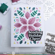 Waffle Flower - Holiday Cheer Stamp Set