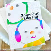 Waffle Flower - Oversized Snowman Stencil