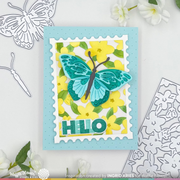 Waffle Flower - Overlapping Alpha Stamp Set