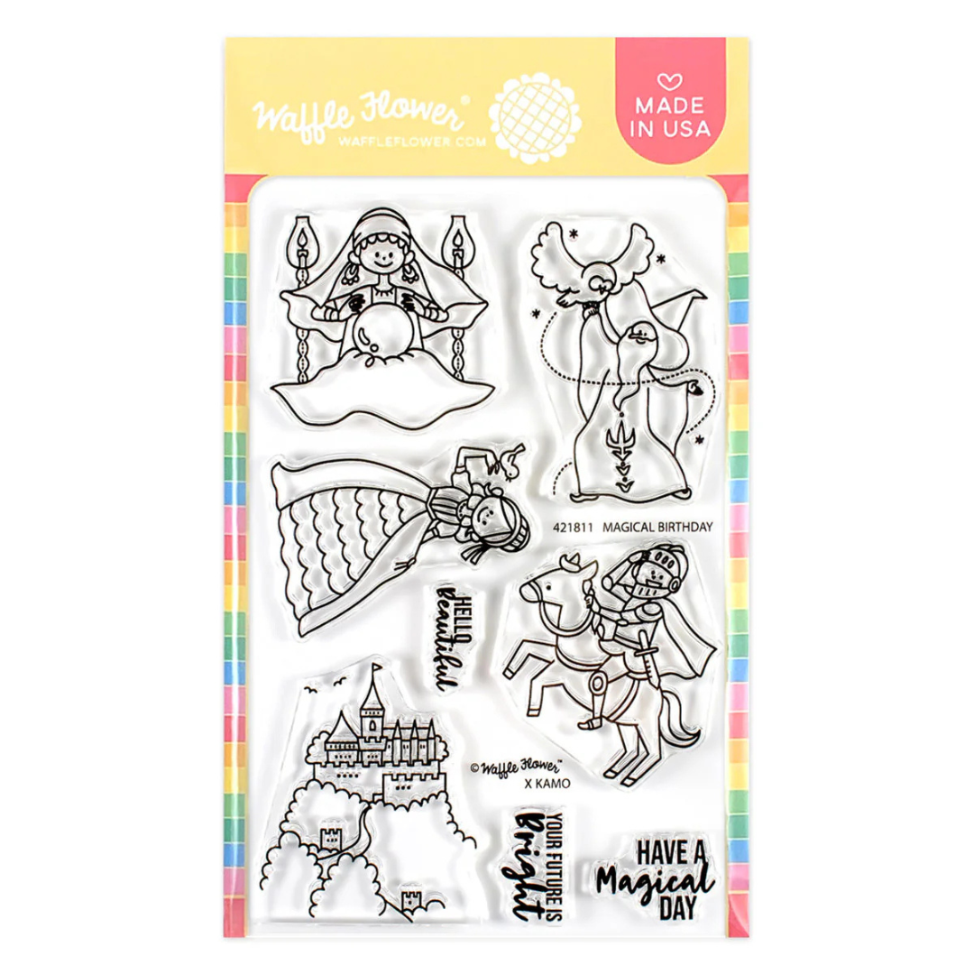 Waffle Flower - Magical Birthday Stamp Set