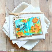 Waffle Flower - Open Book Sentiments Stamp Set