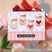 Waffle Flower - Stitchable Hoops Die