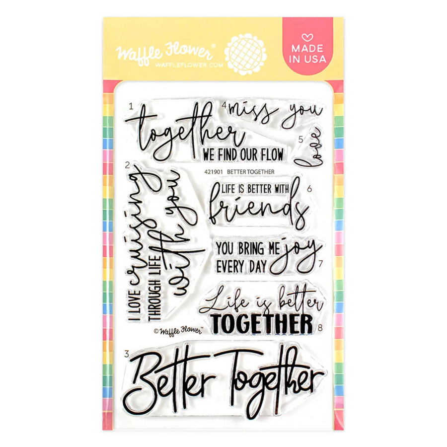 Waffle Flower - Better Together Stamp Set