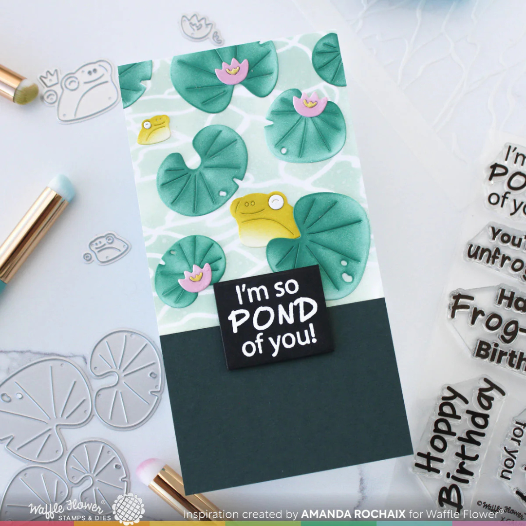 Waffle Flower - Pond of You Stamp Set