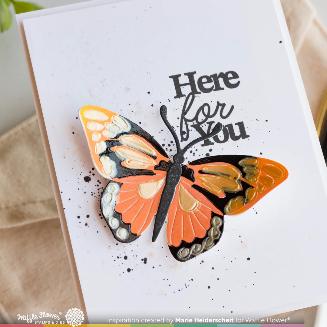 Waffle Flower - Paper Hugs Sentiments Stamp Set