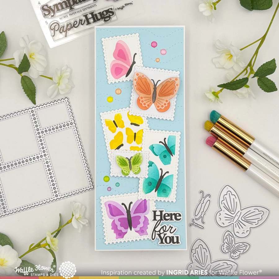 Waffle Flower - Paper Hugs Sentiments Stamp Set