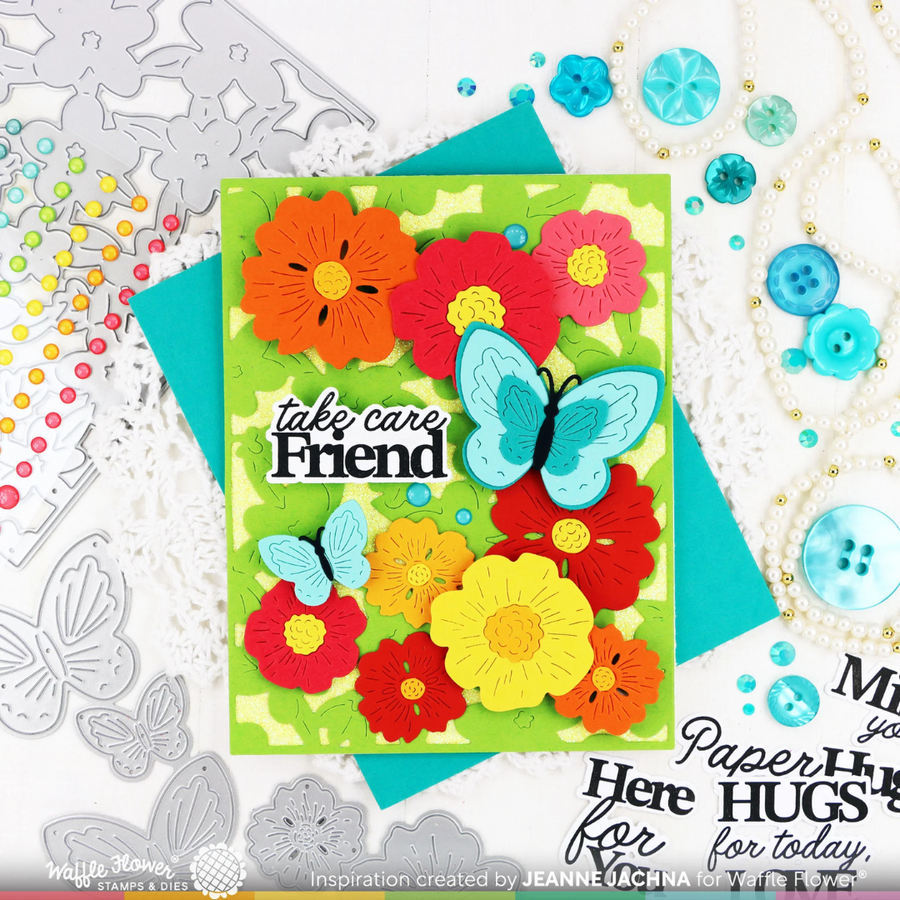 Waffle Flower - Paper Hugs Sentiments Stamp Set