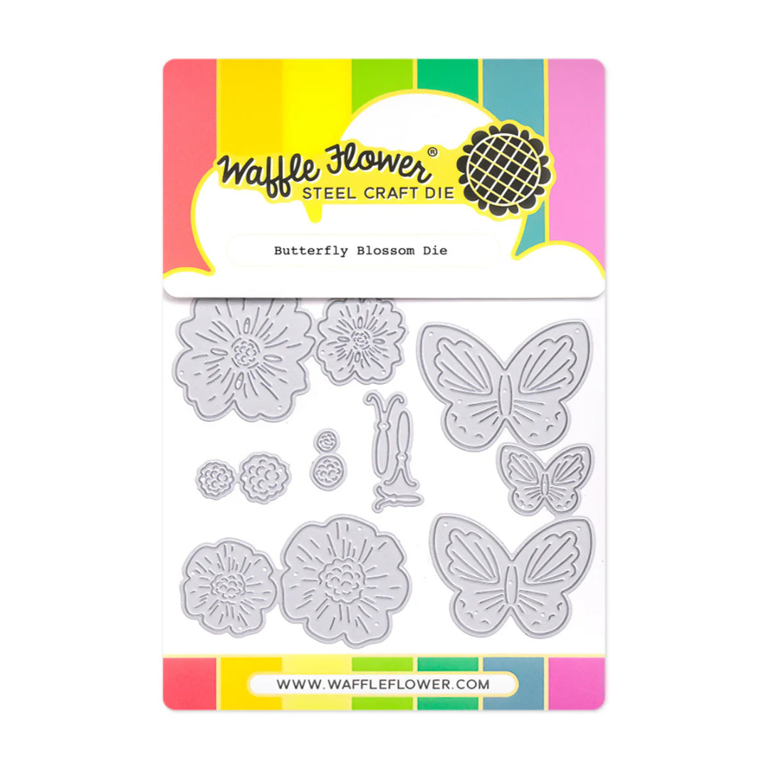 Waffle Flower - Butterfly Blossom Die