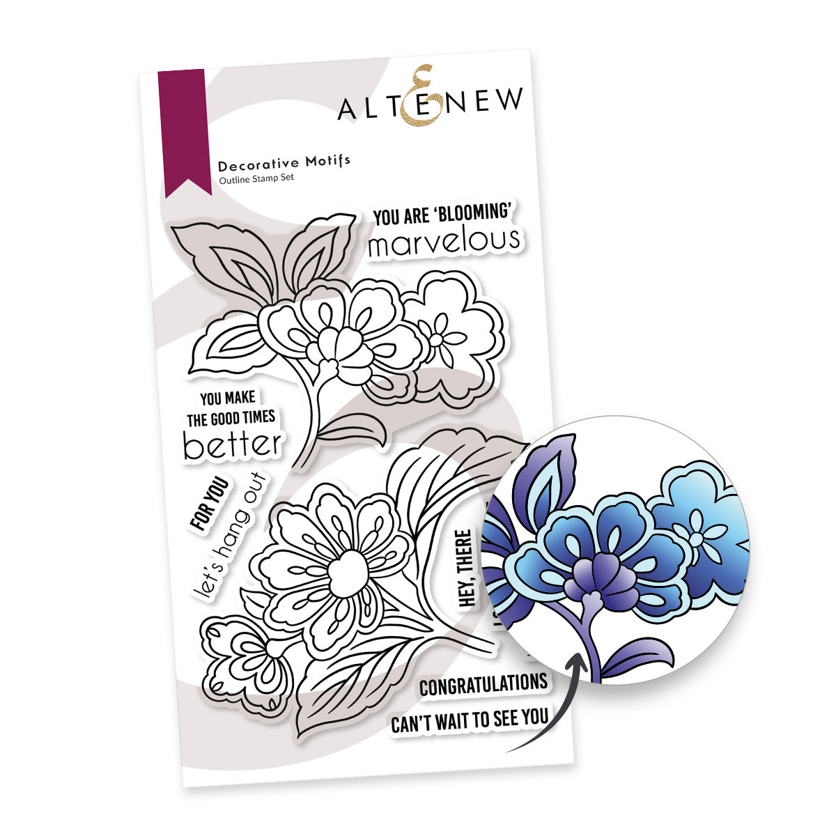 Altenew - Decorative Motifs Stamp Set