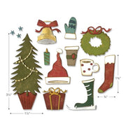 Tim Holtz - Festive Things Sizzix Dies