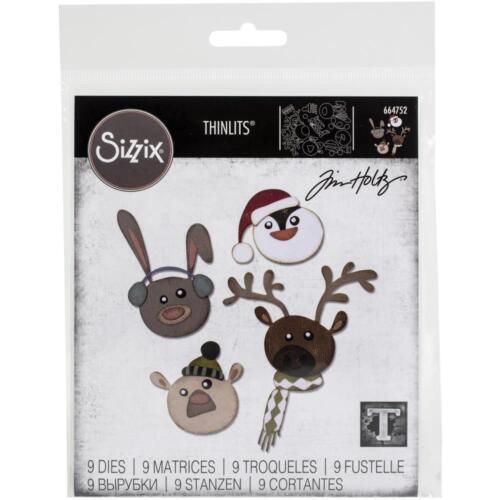 Tim Holtz - Winter Critters Sizzix Dies