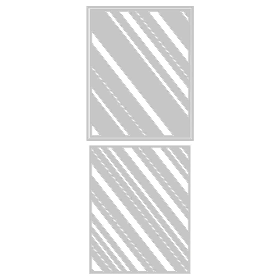 Tim Holtz - Layered Stripes Thinlits Sizzix Dies