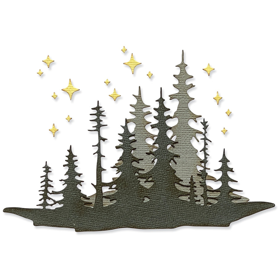 Tim Holtz - Forest Shadows Thinlits Sizzix Dies