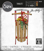 Tim Holtz - Vintage Sled Thinlits Sizzix Dies