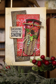 Tim Holtz - Vintage Sled Thinlits Sizzix Dies