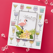 Spellbinders - Perfect Touch Rectangles and Tag Etched Dies from the Happy Hour Collection