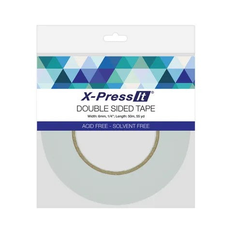 X-Press It - 6mm x 50m Double Sided Tape