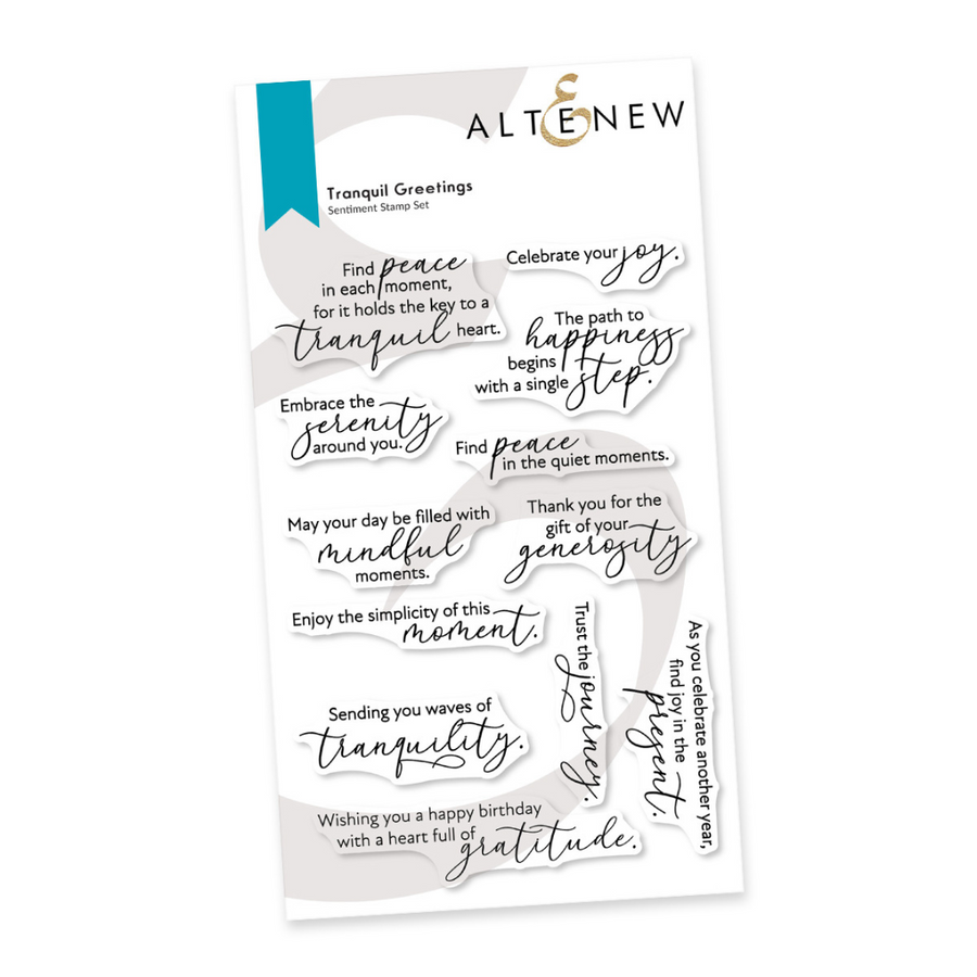 Altenew - Tranquil Greetings