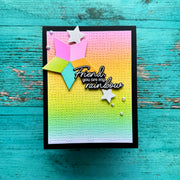 Pinkfresh Studio - Radiating Hearts & Stars Stencils