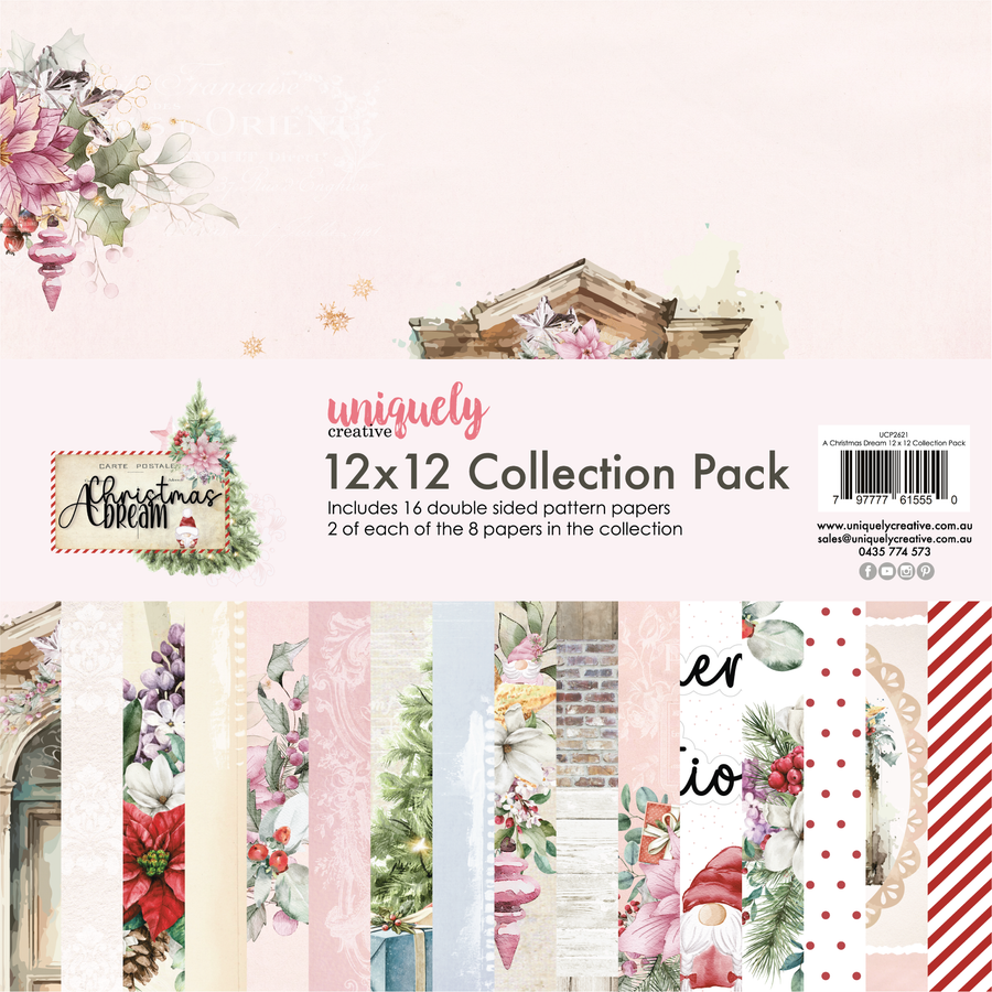 Uniquely Creative - A Christmas Dream 12" x 12" Collection Pack