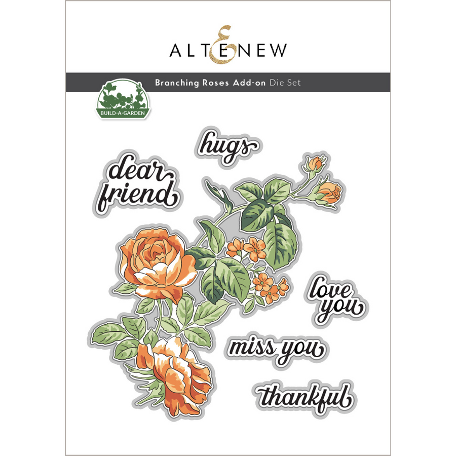 Altenew - Build-A-Garden: Branching Roses & Add-on Die Bundle