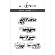 Altenew - Sunshine Greetings Press Plate and Die Bundle