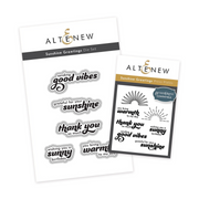 Altenew - Sunshine Greetings Press Plate and Die Bundle