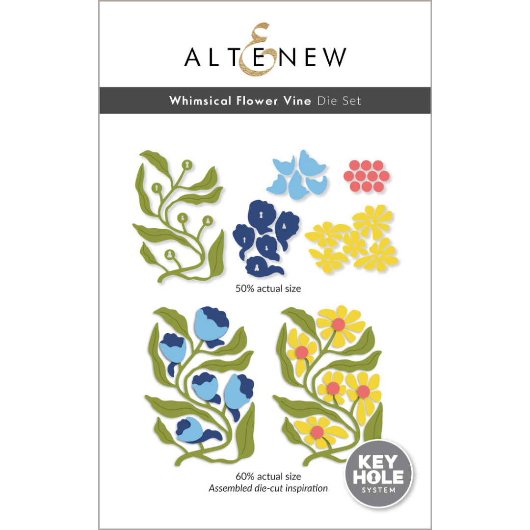 Altenew Whimsical Flower Vine Die Set