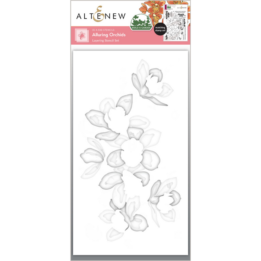 Altenew - Build-A-Garden: Alluring Orchids & Add-on Die Bundle