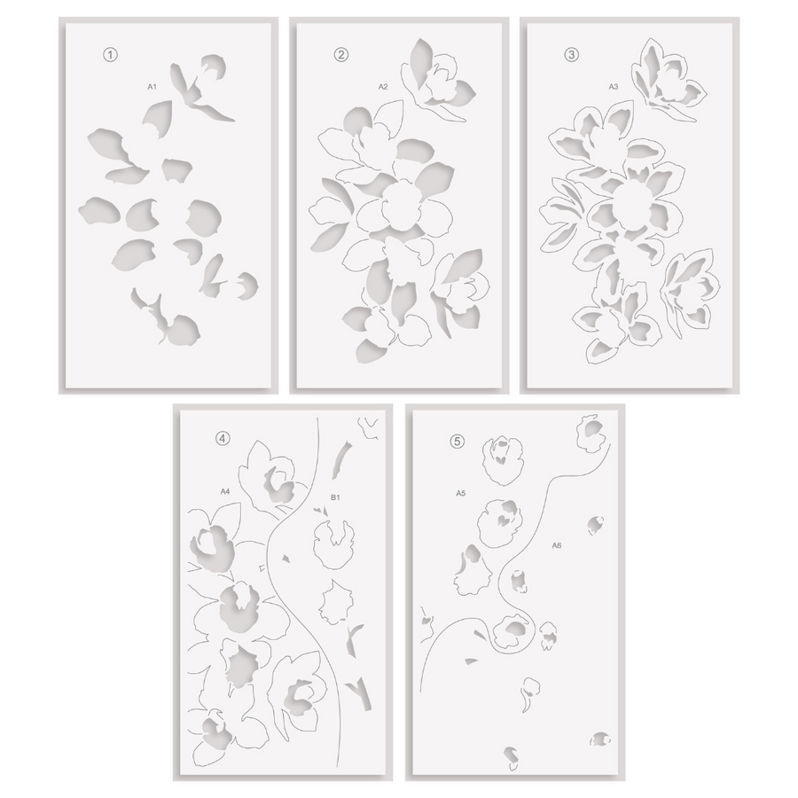 Altenew - Build-A-Garden: Alluring Orchids & Add-on Die Bundle