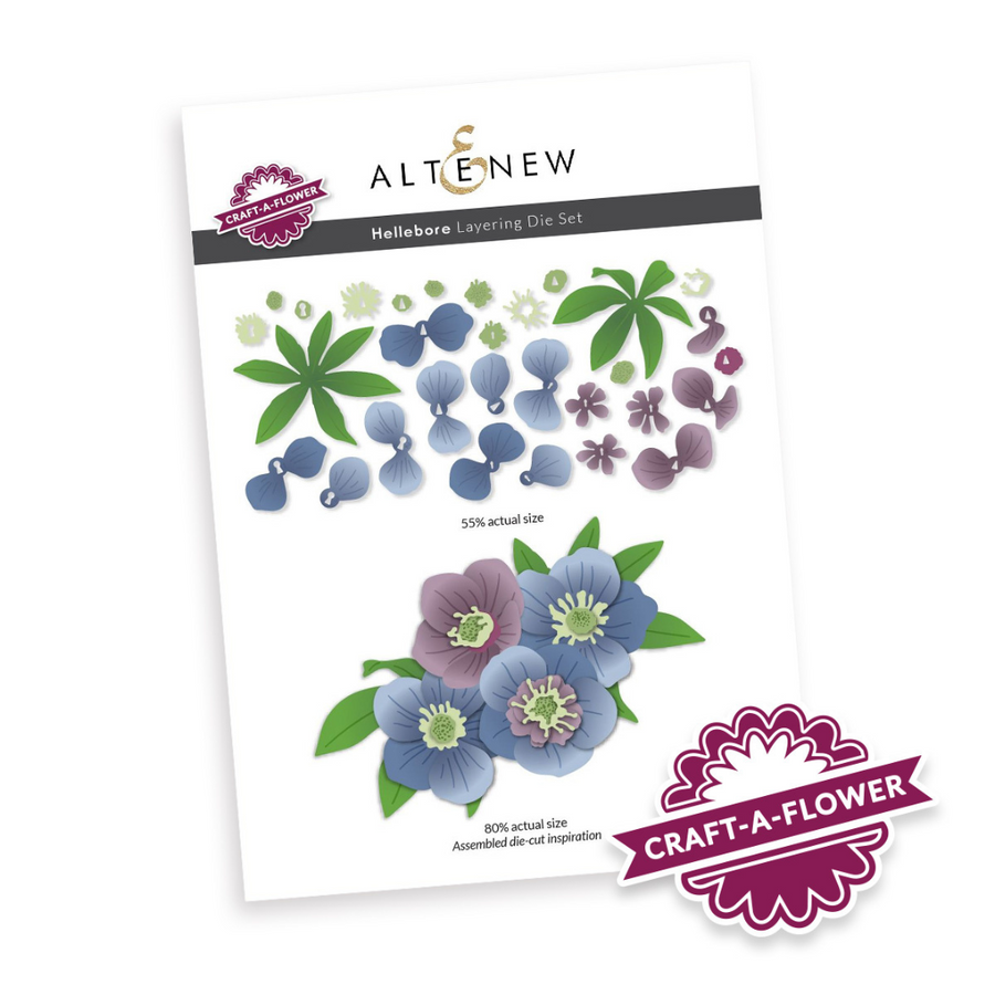 Altenew - Craft-A-Flower: Hellebore Layering Die Set