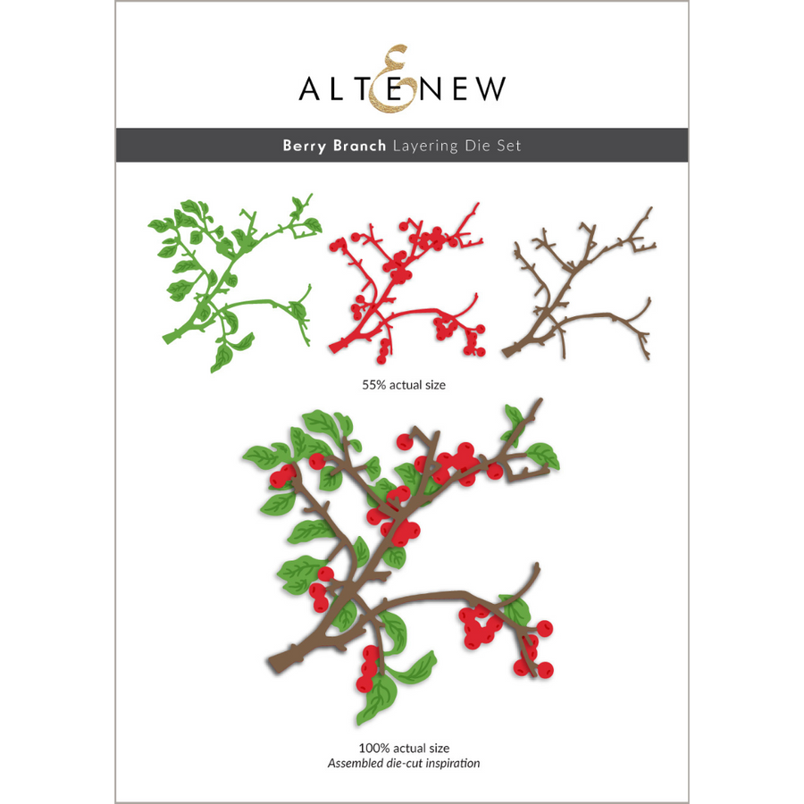 Altenew - Berry Branch Layering Die Set