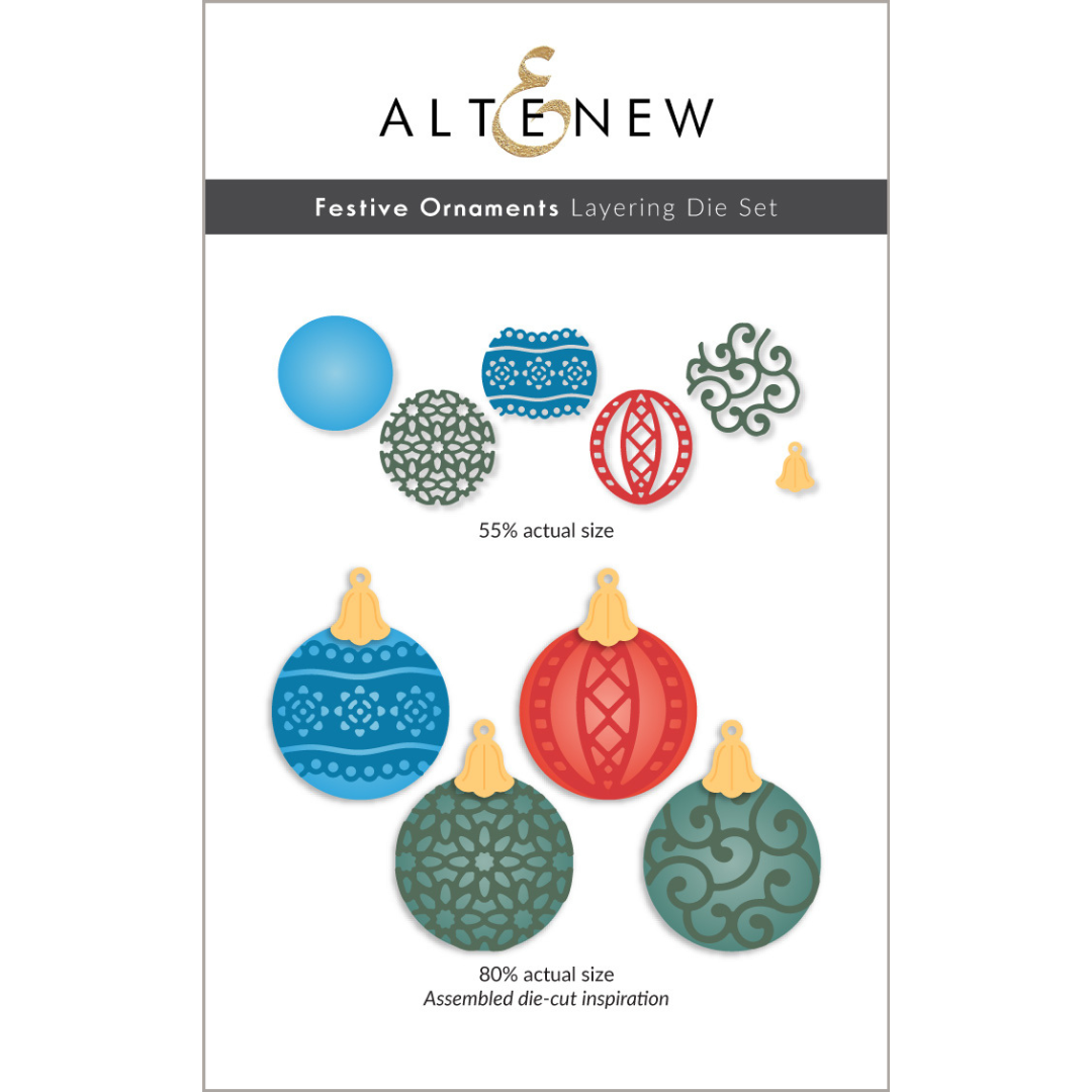 Altenew - Festive Ornaments Layering Die Set