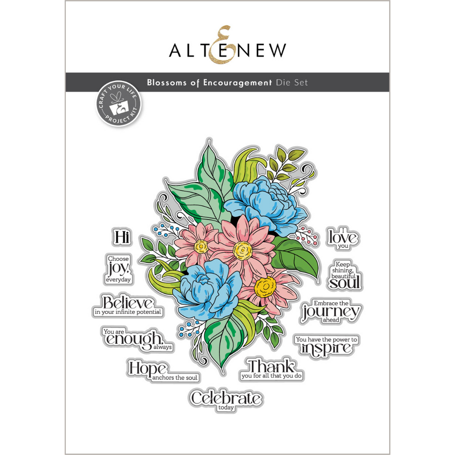 Altenew - Craft Your Life Project Kit: Blossoms of Encouragement