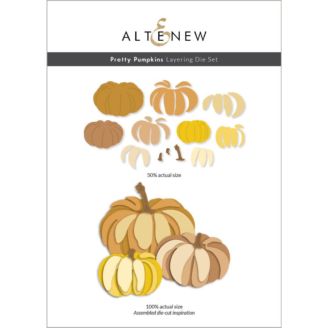 Altenew - Pretty Pumpkins Layering Die Set