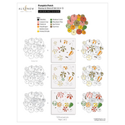 Altenew - Pumpkin Patch Simple Coloring Stencil Set (6 in 1)