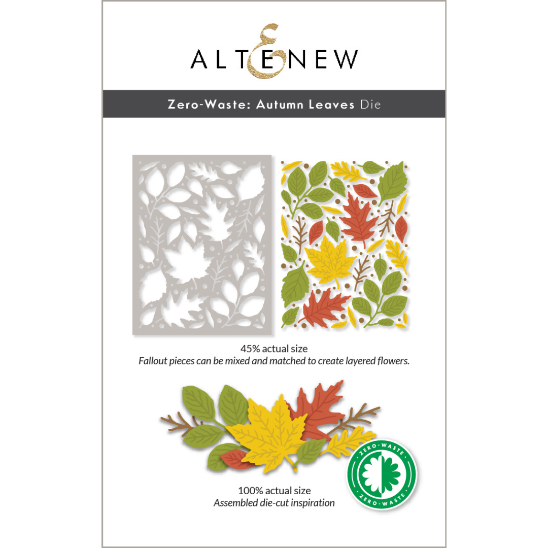 Altenew - Zero-Waste: Autumn Leaves Die