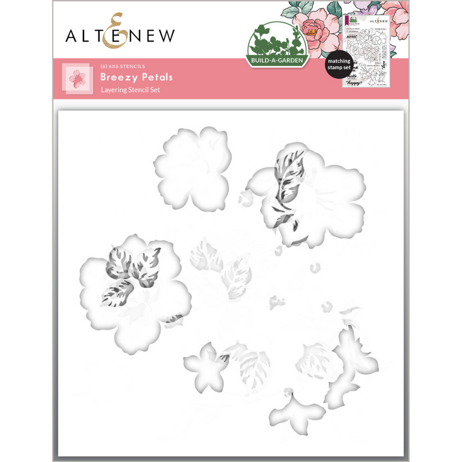 Altenew - Build-A-Garden: Breezy Petals and Add-on Die Bundle