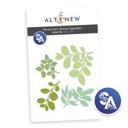 Altenew - Stencil Art: Nature Splashes and Add-on Die Bundle