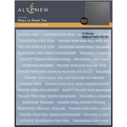 Altenew - Ways to Thank You 3D Embossing Folder