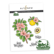 Altenew - Build-A-Garden: Flowering Quince & Add-on Die Bundle