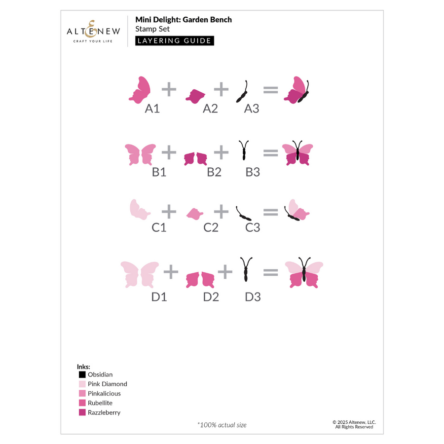 Altenew - Mini Delight: Garden Bench Stamp & Die Set