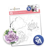 Altenew - Stencil Art: Romantic Roses Layering Stencil Set (6 in 1)