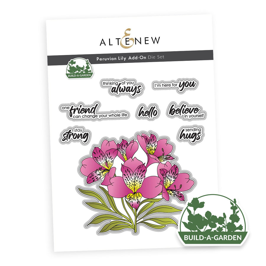 Altenew - Build-A-Garden: Peruvian Lily Add-On Die Set