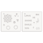 Altenew - Shine On Stencil Set (2 in 1)