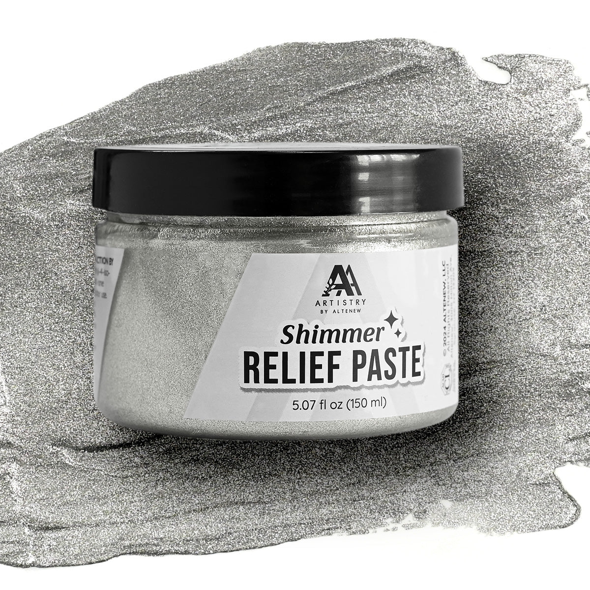 Altenew - Shimmer Relief Paste - Antique Silver