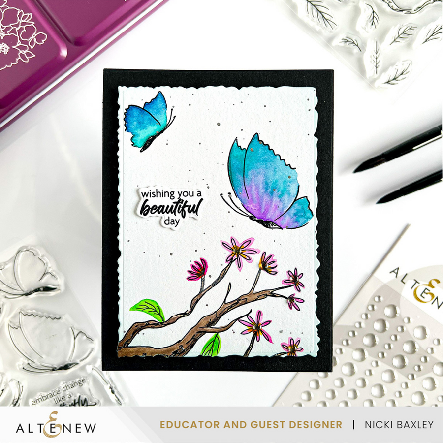 Altenew - Stamp & Paint Butterflies (Complete Bundle)