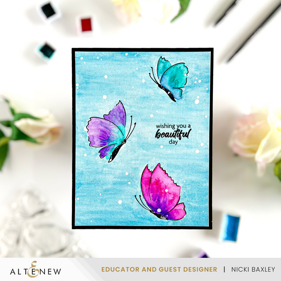 Altenew - Stamp & Paint Butterflies (Complete Bundle)