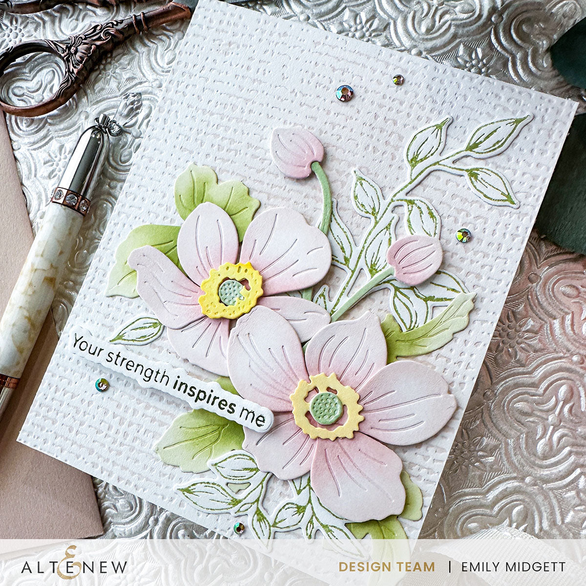 Altenew - Craft-A-Flower: Japanese Anemone Layering Die Set
