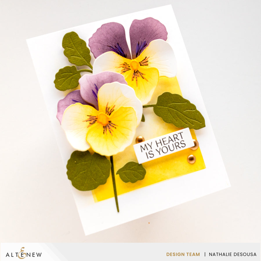 Altenew - Craft-A-Flower: Pansies Layering Die Set